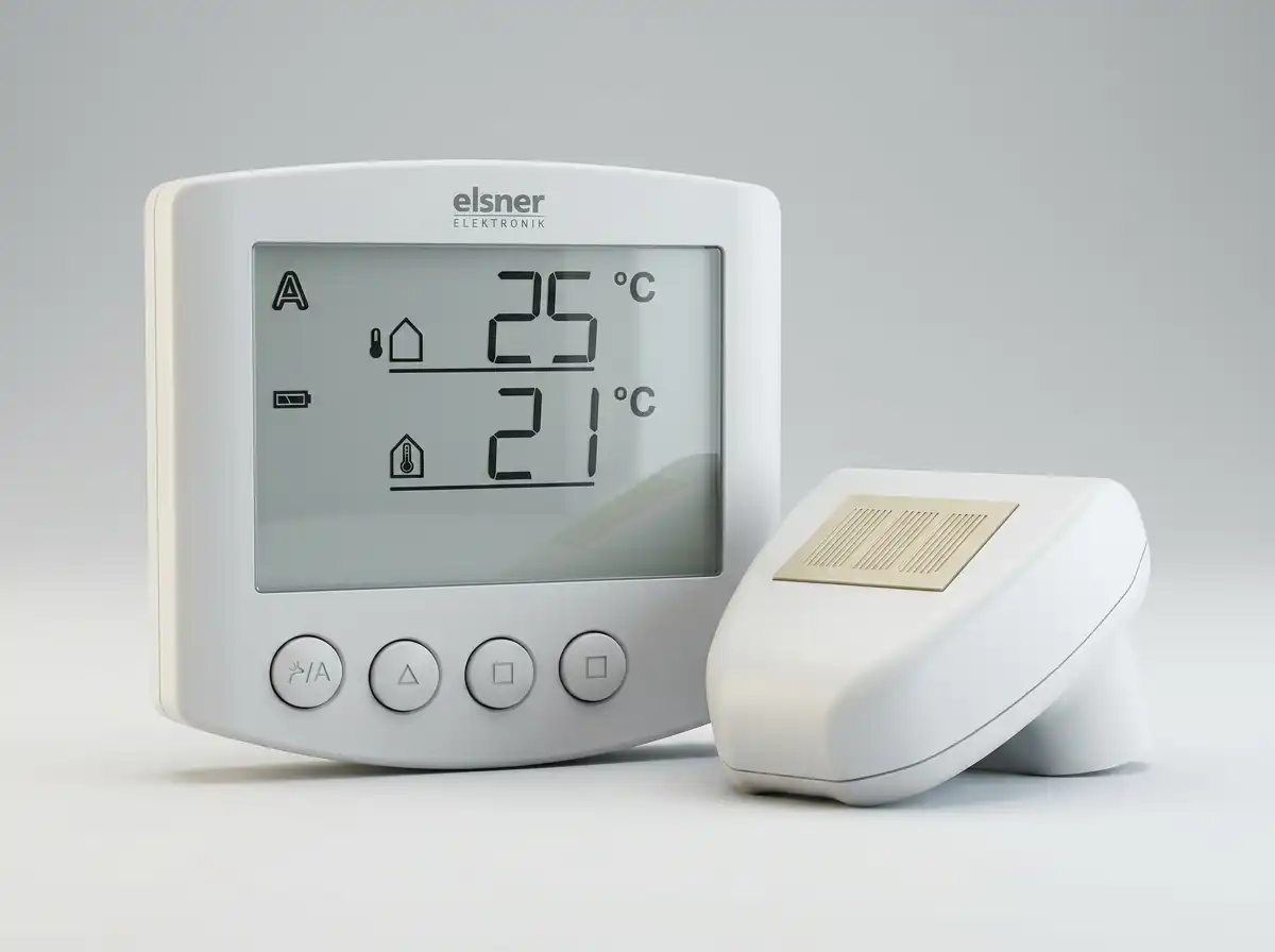 Elektrisch aufrollbares Sonnensegel Wetterstation